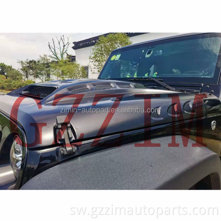 Hood Bonnet Gari Offroad 4x4 Auto Accessories Gari Injini Hood kwa JE*P Jl Jt Jk